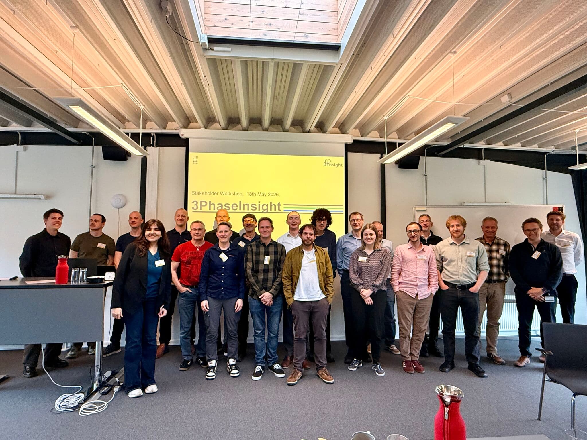 Group photo of participants at the 3PhaseInsight stakeholder workshop