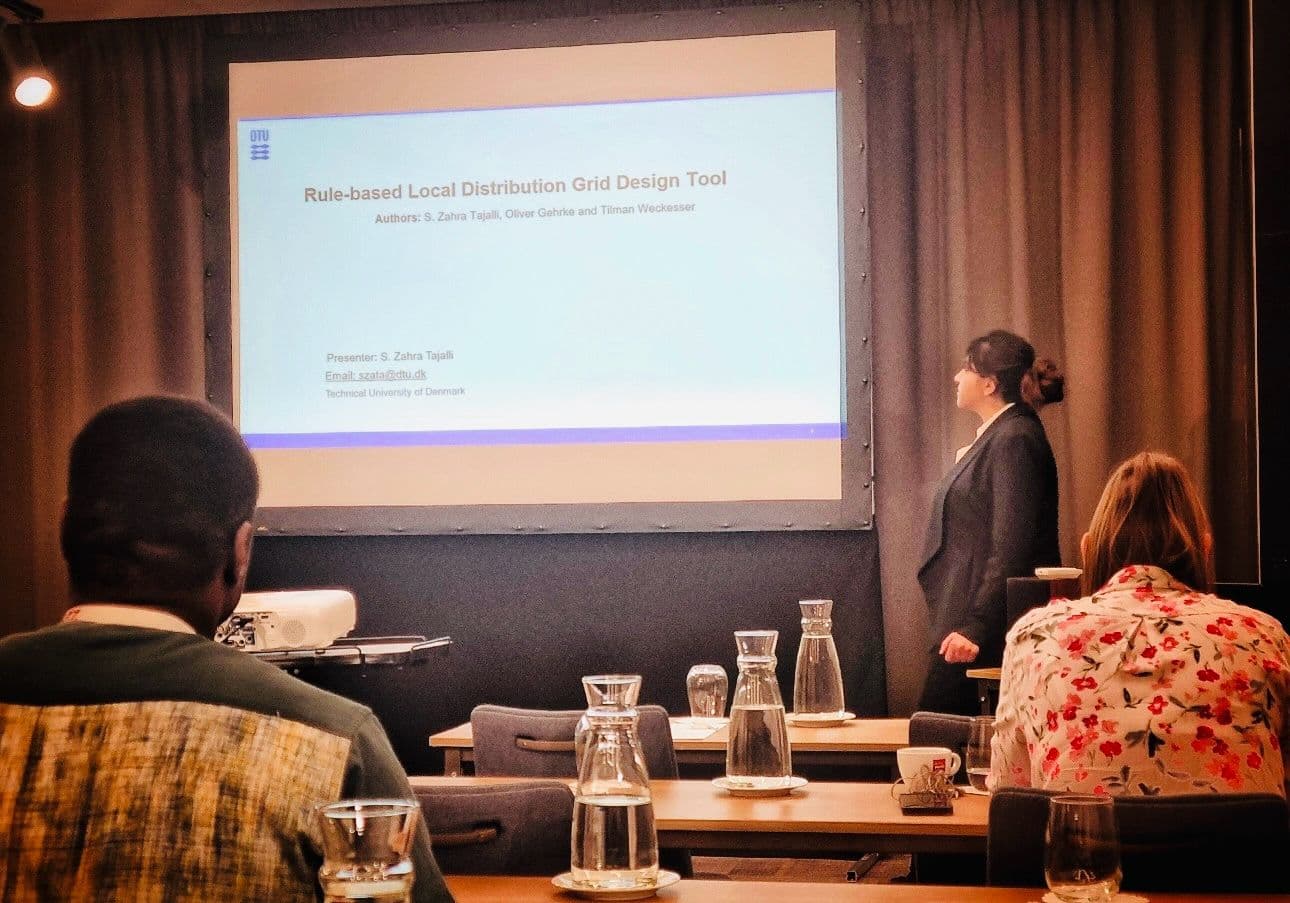 Conference presentation on a rule-based distribution grid design tool